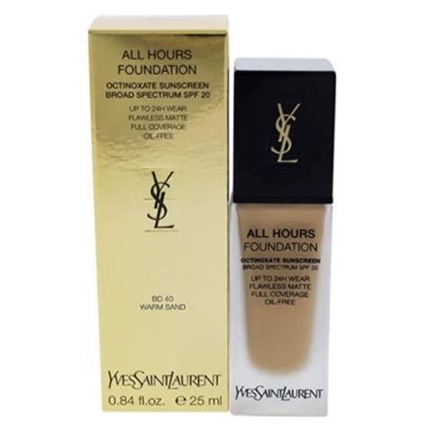 ysl all hours turning orange b10